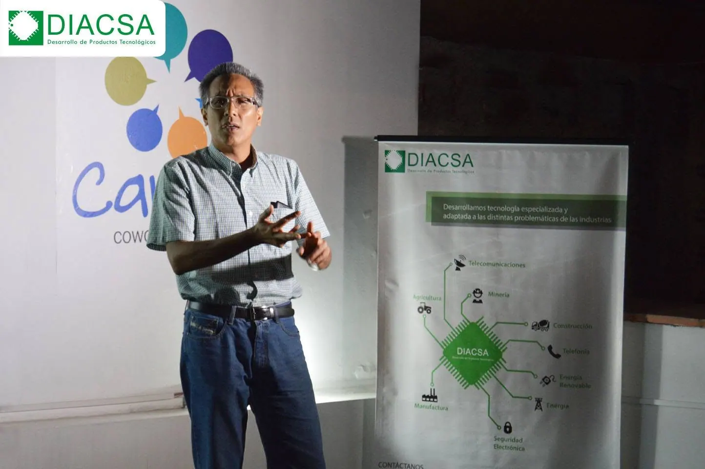 Hardware industrial en campo